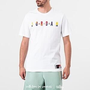 Nike Shirt Graphic XI Air Micheal Jordan #23 11 Retro White Jumpman S